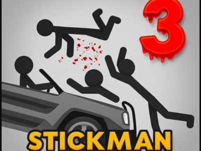Stickman Destruction 3 Heroes: Ragdoll
